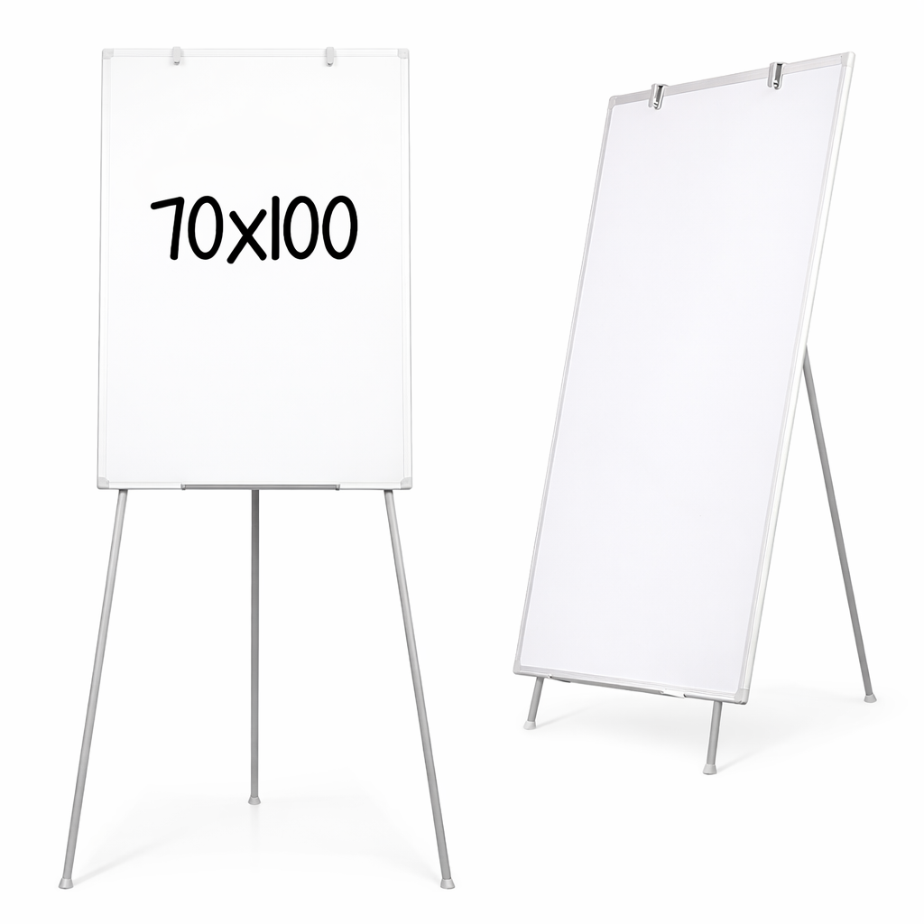 Flipchart magnetic 70x100 cm, cu inaltime reglabila maxim 170 cm , suport markere - imagine 18